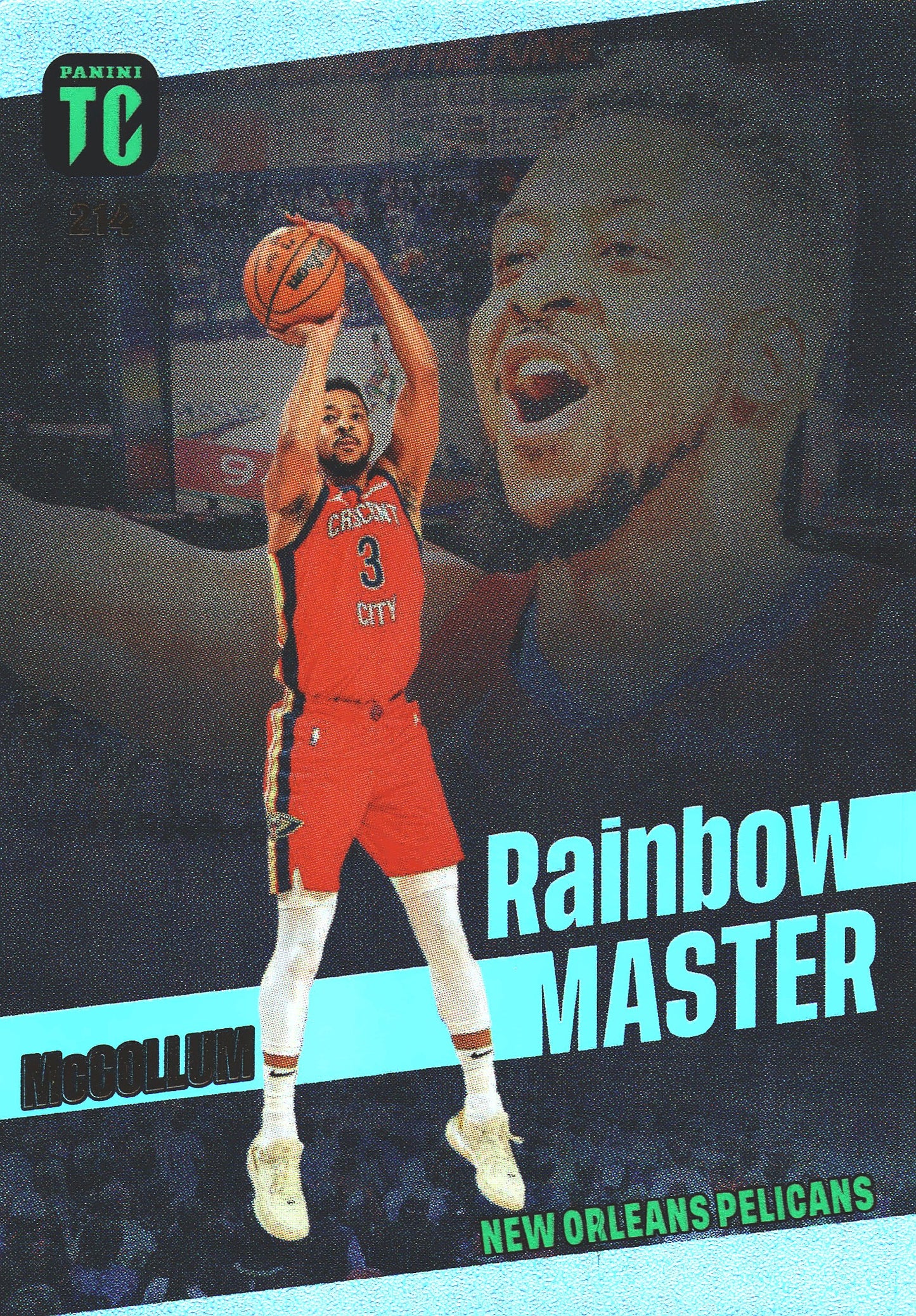 2023 Panini Top Class NBA CJ McCollum Rainbow Master #214 New Orleans Pelicans