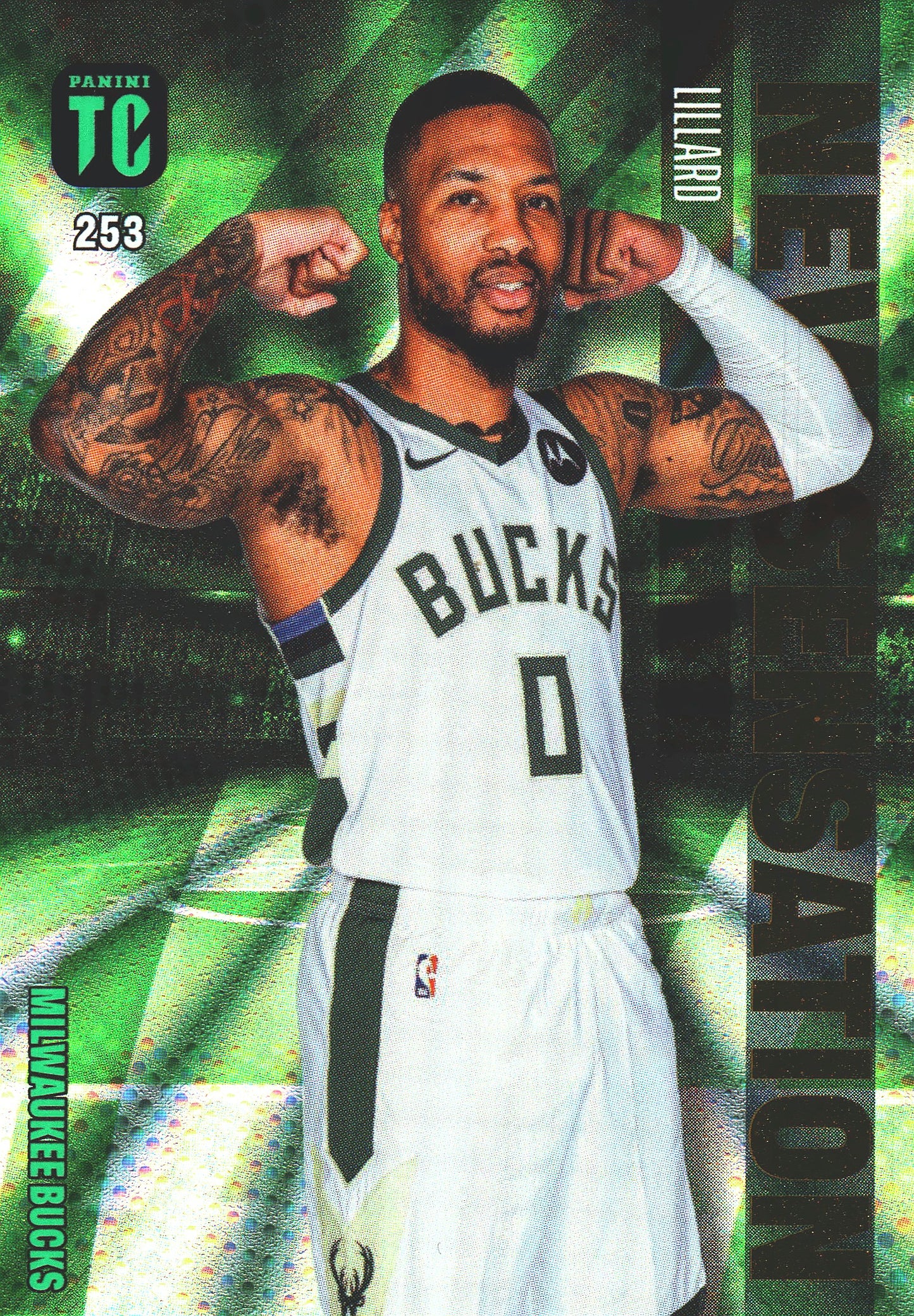 2023 Panini Top Class NBA Damian Lillard New Sensation #253 Milwaukee Bucks