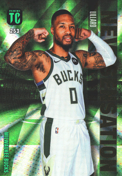 2023 Panini Top Class NBA Damian Lillard New Sensation #253 Milwaukee Bucks