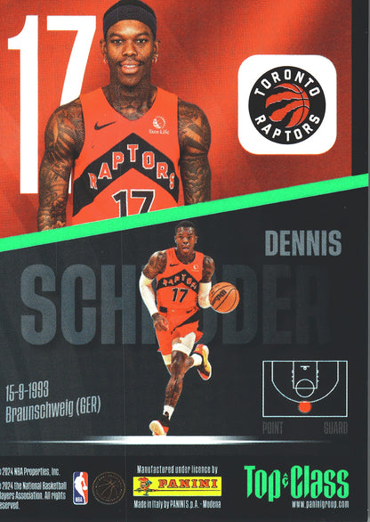 2023 Panini Top Class NBA Holo Giants Dennis Schroder Toronto Raptors