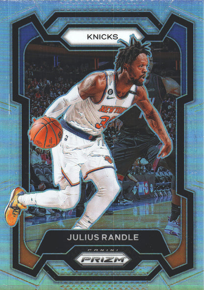 2023 Panini Prizm Julius Randle Silver #18 New York Knicks