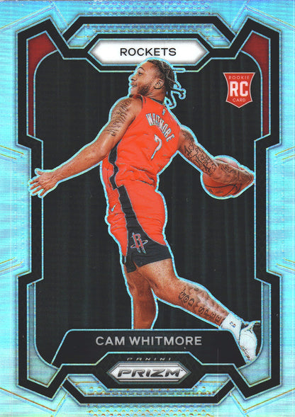 2023 Panini Prizm Cam Whitmore RC Silver #129 Houston Rockets