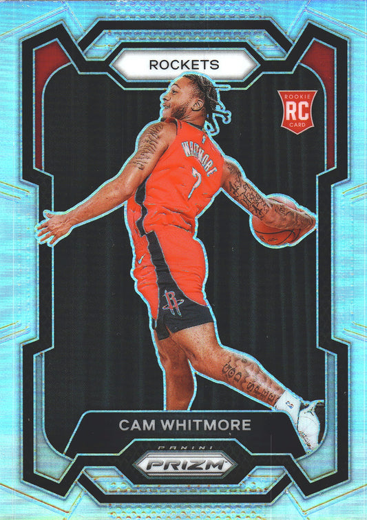 2023 Panini Prizm Cam Whitmore RC Silver #129 Houston Rockets