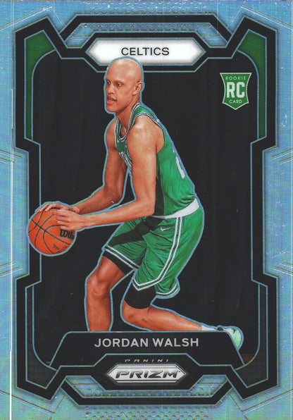 2023 Panini Prizm Jordan Walsh RC Silver #158 Boston Celtics