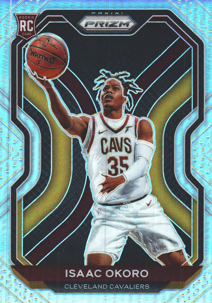 2020 Panini Prizm Isaac Okoro RC Silver #298 Cleveland Cavaliers