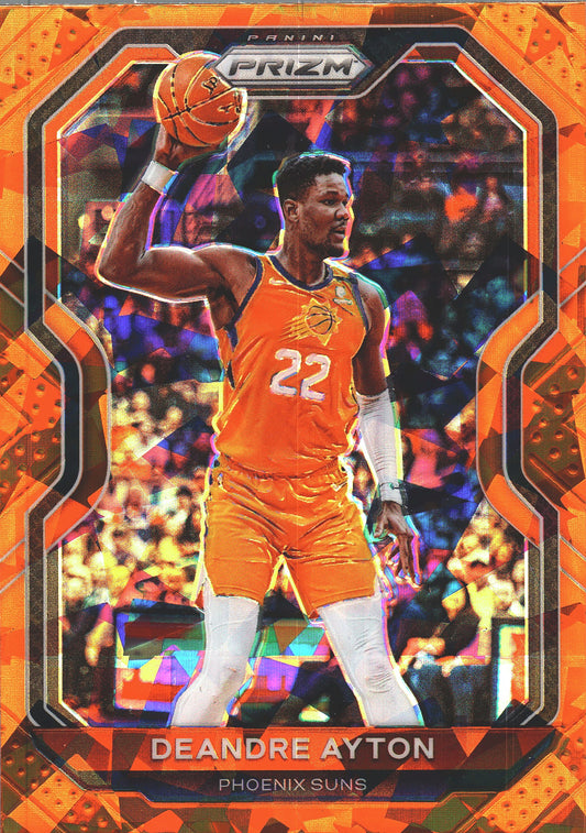 2020 Panini Prizm Deandre Ayton Orange Ice #5 Phoenix Suns