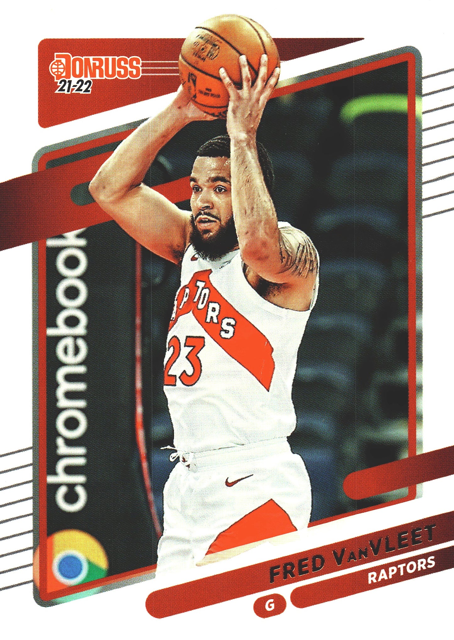 2021 Panini Donruss Fred VanVleet #38 Toronto Raptors