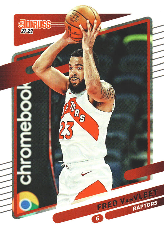 2021 Panini Donruss Fred VanVleet #38 Toronto Raptors