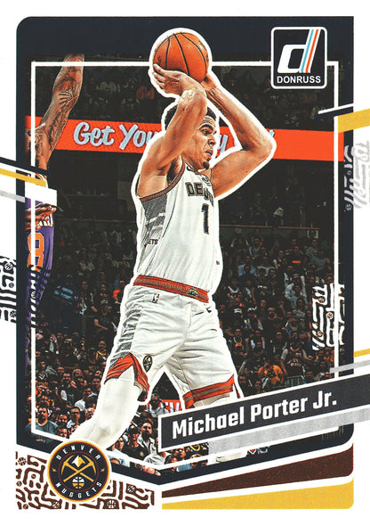 2023 Panini Donruss Michael Porter Jr. #154 Denver Nuggets