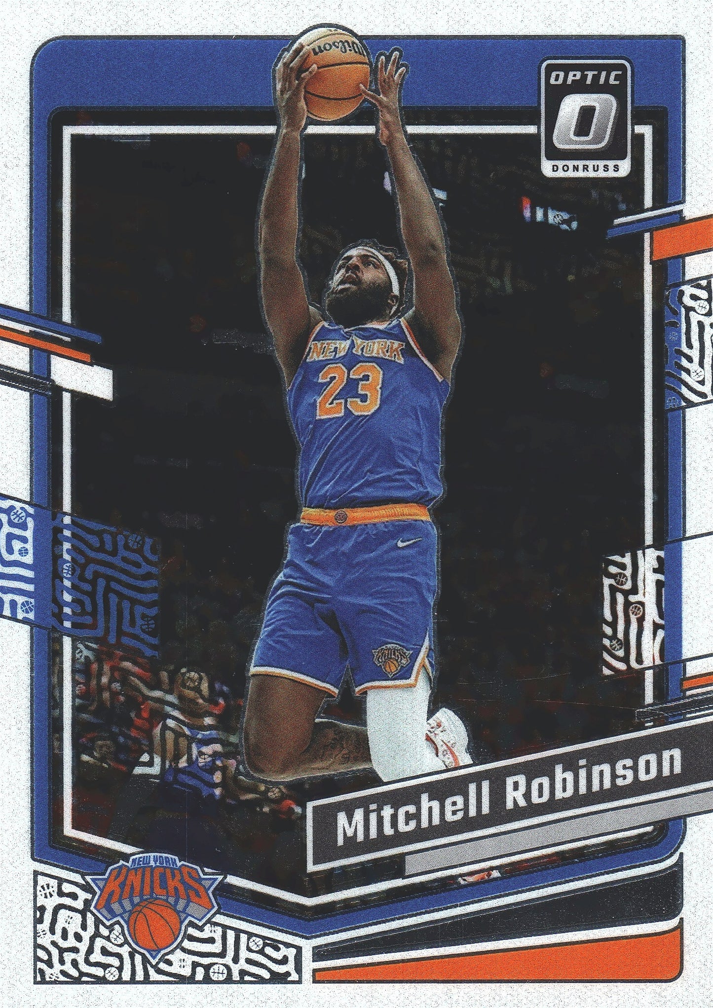 2023 Panini Donruss Optic Mitchell Robinson #2 New York Knicks
