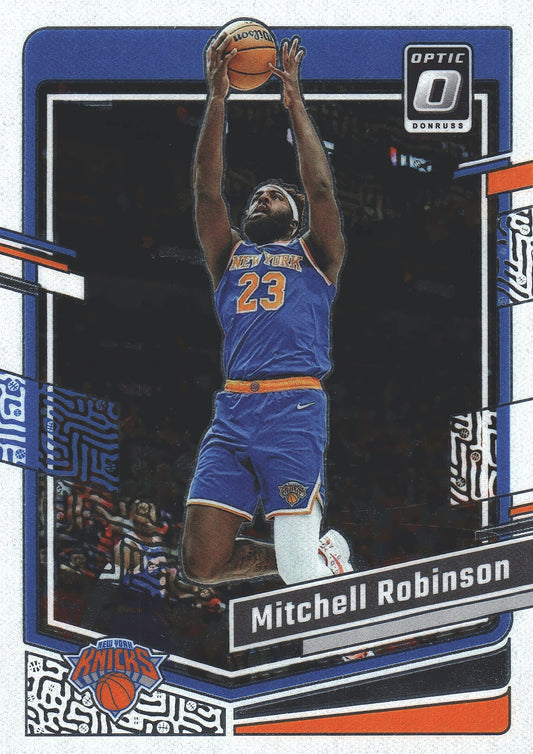 2023 Panini Donruss Optic Mitchell Robinson #2 New York Knicks