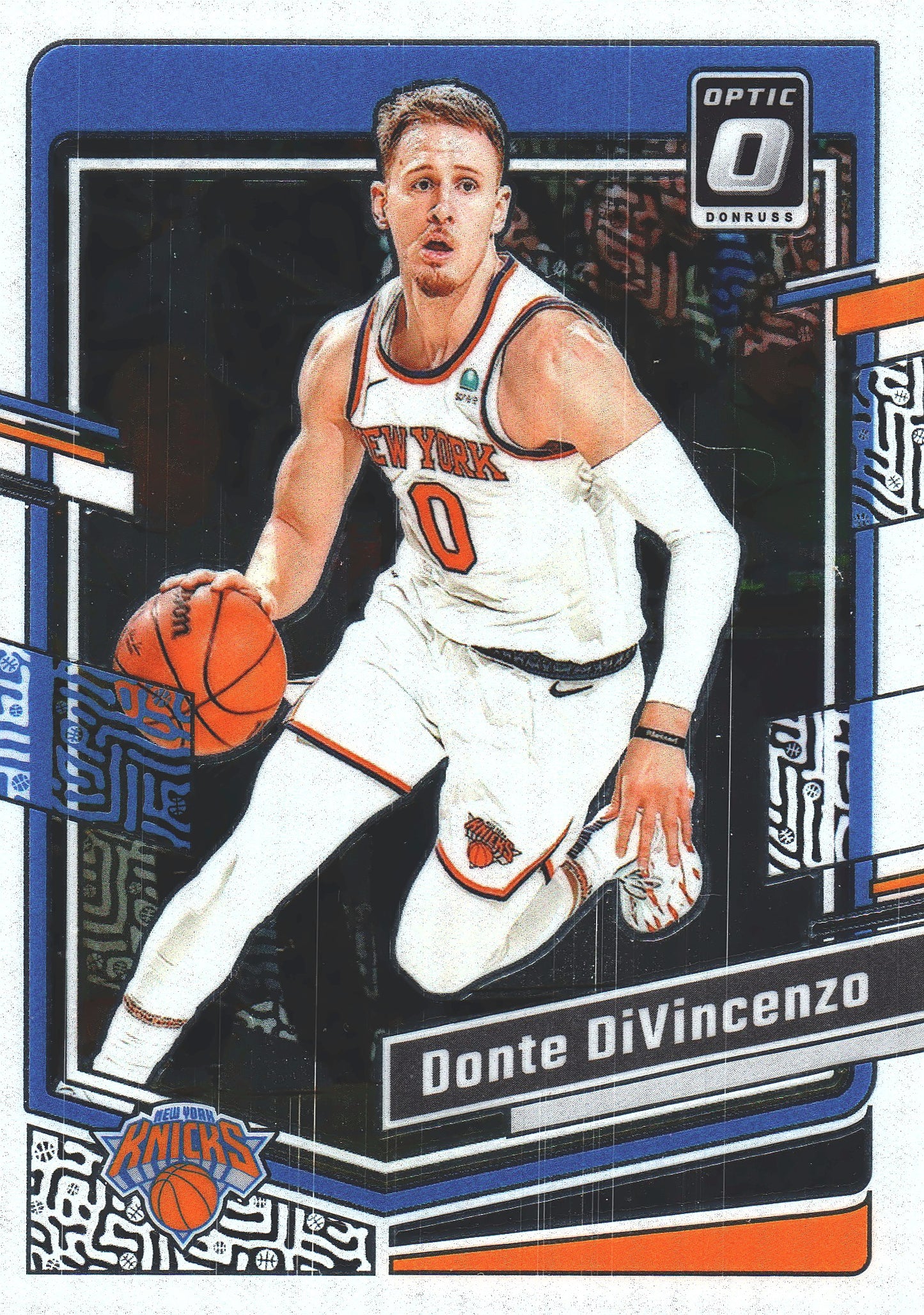 2023 Panini Donruss Optic Donte DiVincenzo #196 Toronto Raptors