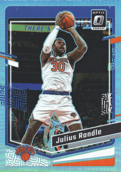 2023 Panini Donruss Optic Julius Randle Holo #40 New York Knicks