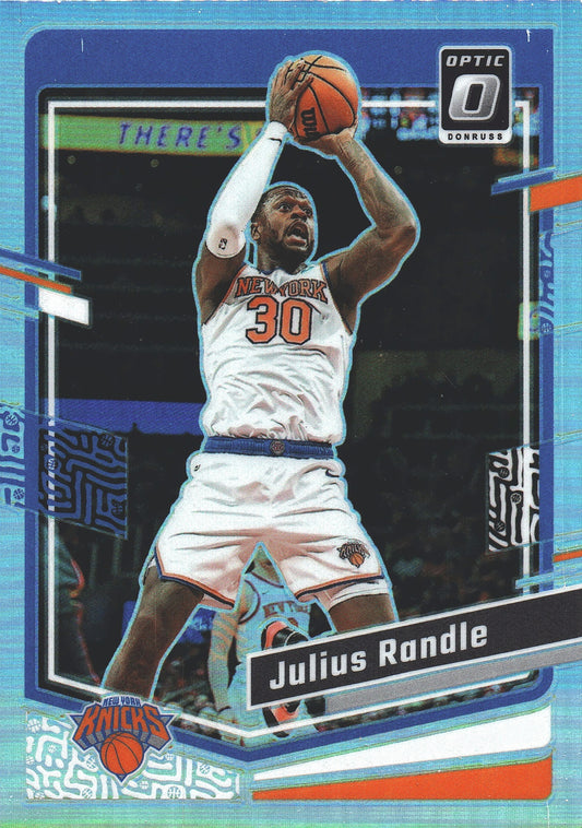 2023 Panini Donruss Optic Julius Randle Holo #40 New York Knicks