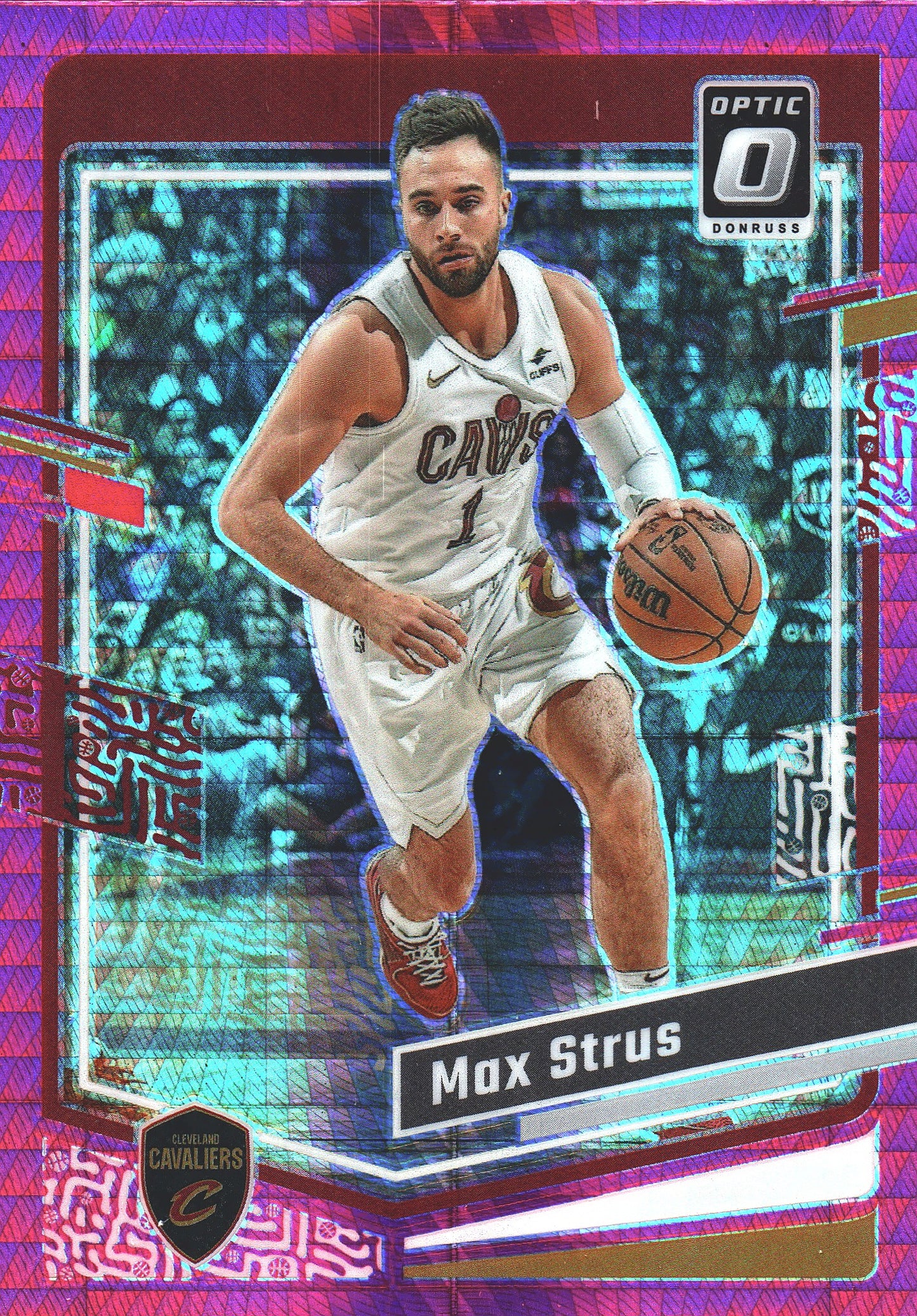 2023 Panini Donruss Optic Max Strus Pink Hyper #38 Cleveland Cavaliers