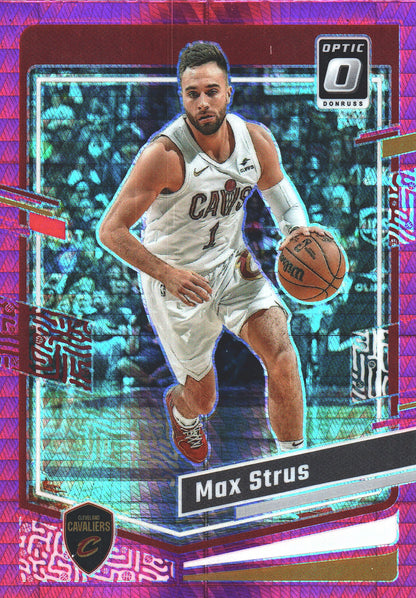 2023 Panini Donruss Optic Max Strus Pink Hyper #38 Cleveland Cavaliers