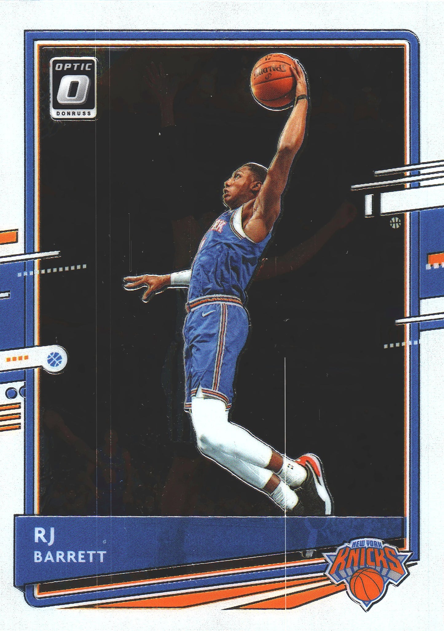 2020 Panini Donruss Optic RJ Barrett #62 New York Knicks
