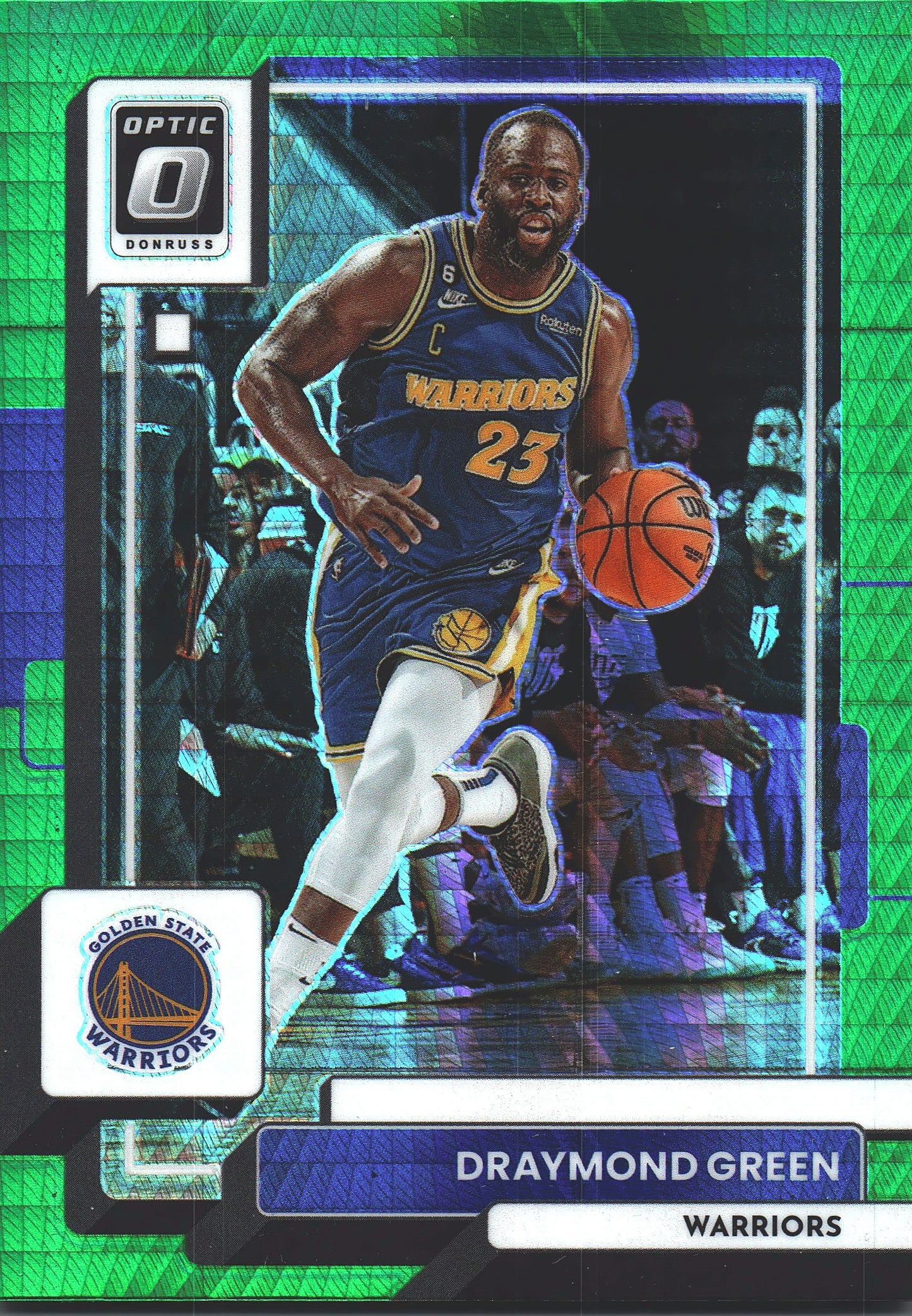 2022 Donruss Optic Draymond Green Green Hyper #79 Golden State Warriors