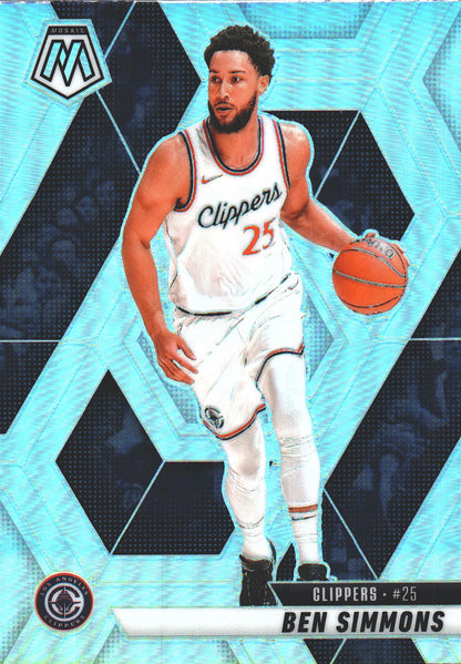 2024 Panini Mosaic Ben Simmons Silver #30 Los Angeles Clippers