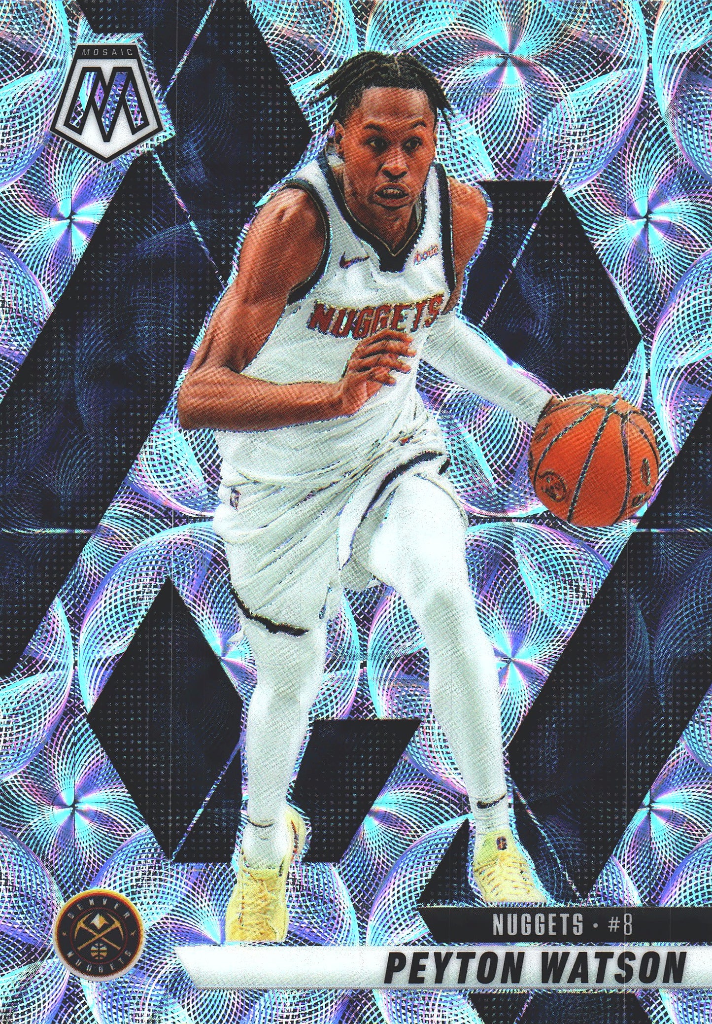 2024 Panini Mosaic Peyton Watson Scope #194 Denver Nuggets