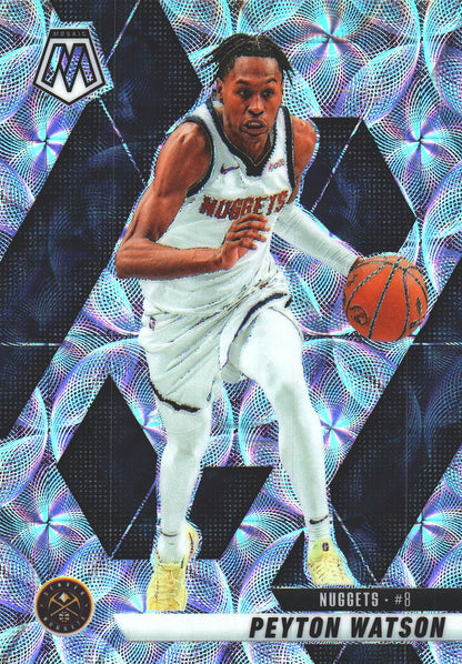 2024 Panini Mosaic Peyton Watson Scope #194 Denver Nuggets