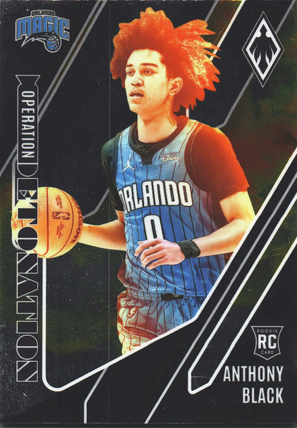 2023 Panini Phoenix Operation Detonation Anthony Black RC #23 Orlando Magic