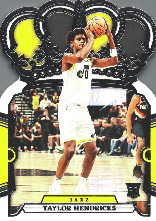 2023 Panini Crown Royale Taylor Hendricks RC #64 Utah Jazz