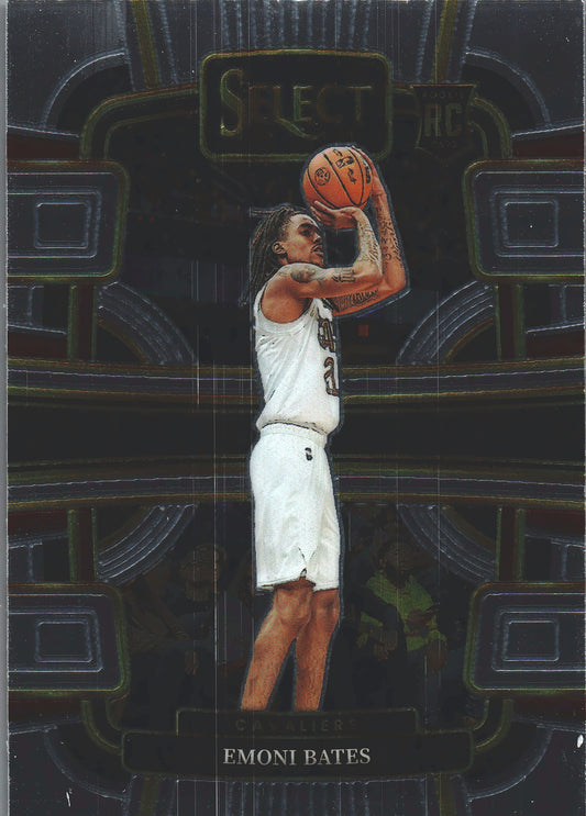 2023 Panini Select Emoni Bates RC #67 Cleveland Cavaliers