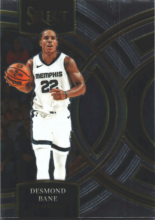 2023 Panini Select Desmond Bane #62 Memphis Grizzlies