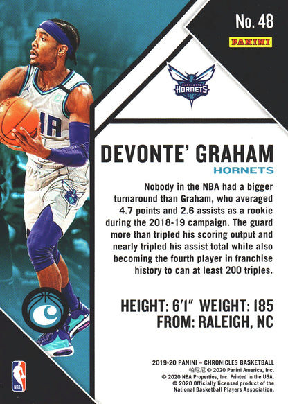 2019 Panini Chronicles Devonte Graham #38 Hornets