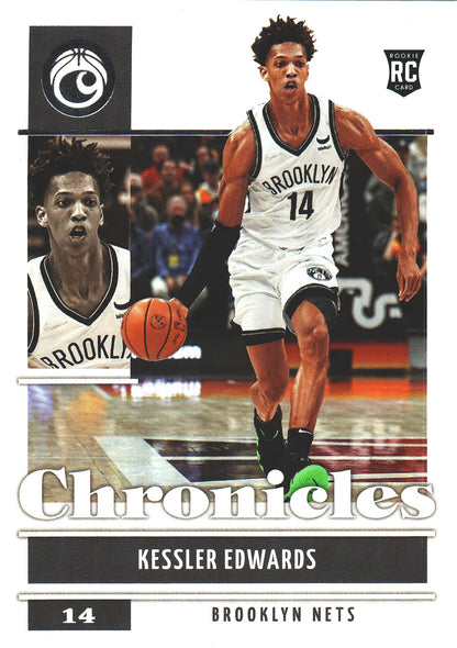 2021 Panini Chronicles Kessler Edwards RC #33 Nets