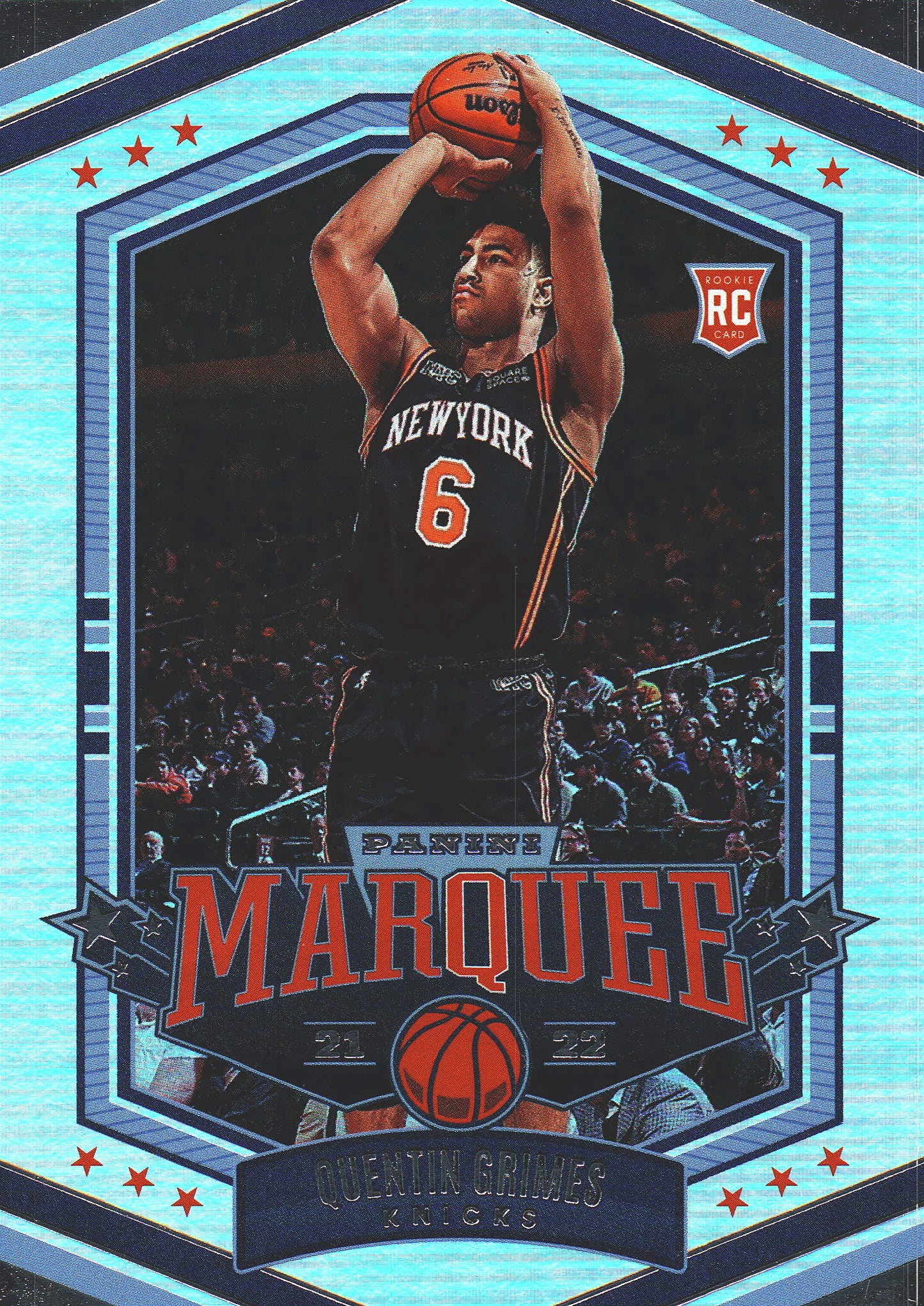 2021 Panini Chronicles Marquee Quentin Grimes RC #354 Knicks