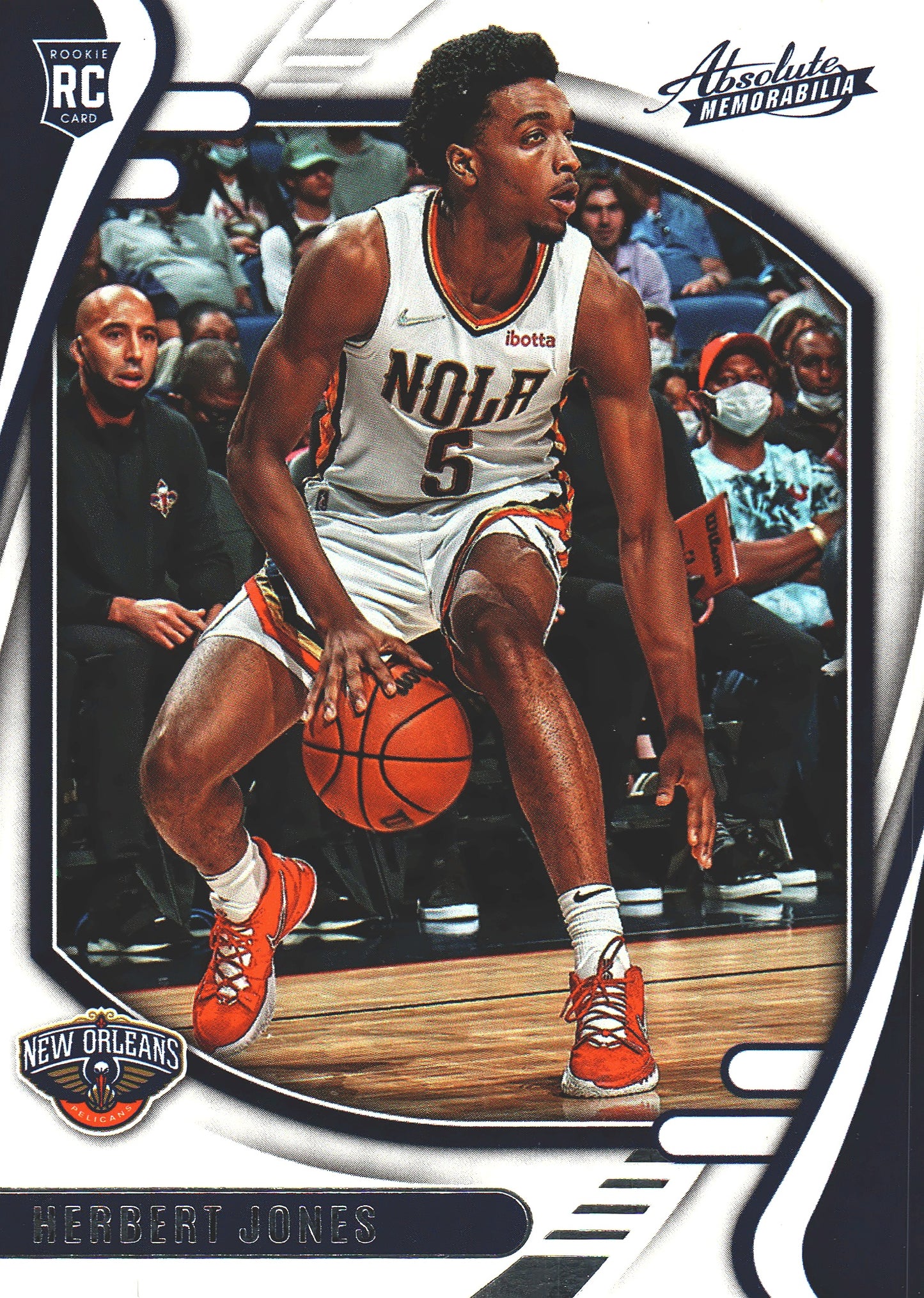 2021 Panini Chronicles Absolute RC Herbert Jones #204 Pelicans