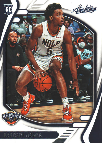 2021 Panini Chronicles Absolute RC Herbert Jones #204 Pelicans