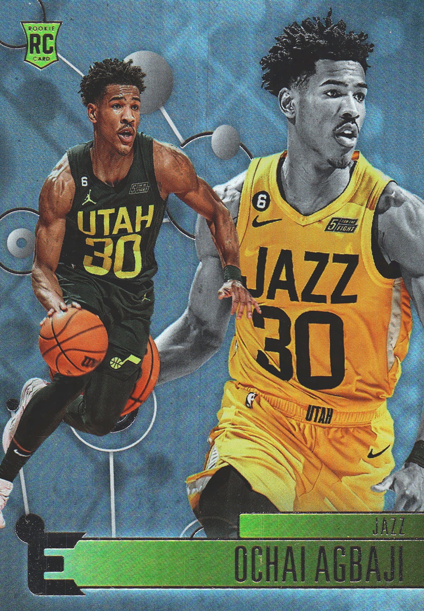 2022 Panini Chronicles Essentials RC Ochai Agbaji #214 Jazz