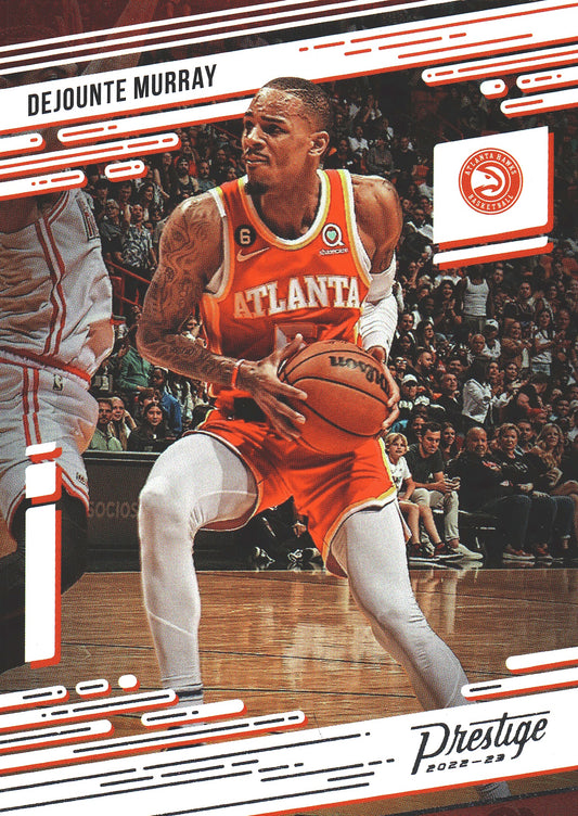 2022 Panini Chronicles Prestige Dejounte Murray #53 Hawks
