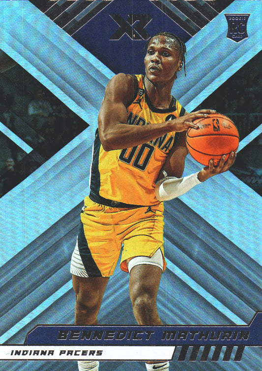 2022 Panini Chronicles XR Bennedict Mathurin RC #291 Pacers