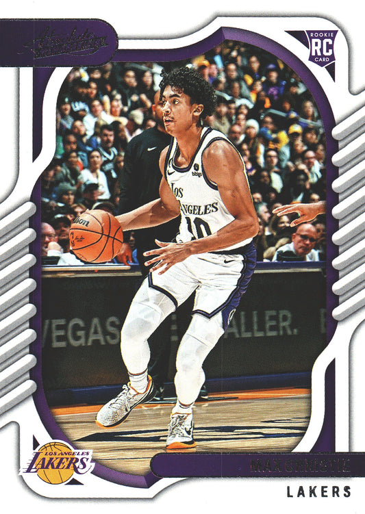 2022 Panini Chronicles Absolute Max Christie RC #135 Lakers