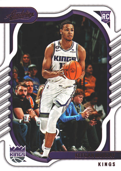 2022 Panini Chronicles Absolute Pink Keegan Murray RC #108 Kings