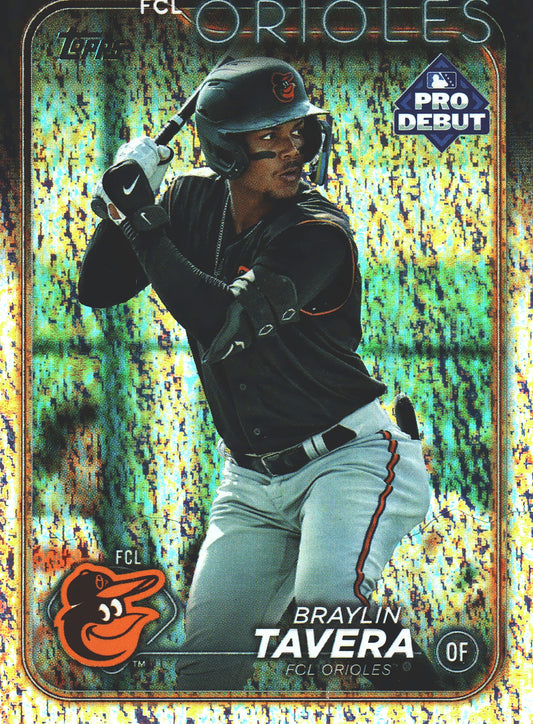 2024 Topps Pro Debut Sparkle Foil Braylin Tavera /175 #PD-161 FCL Orioles