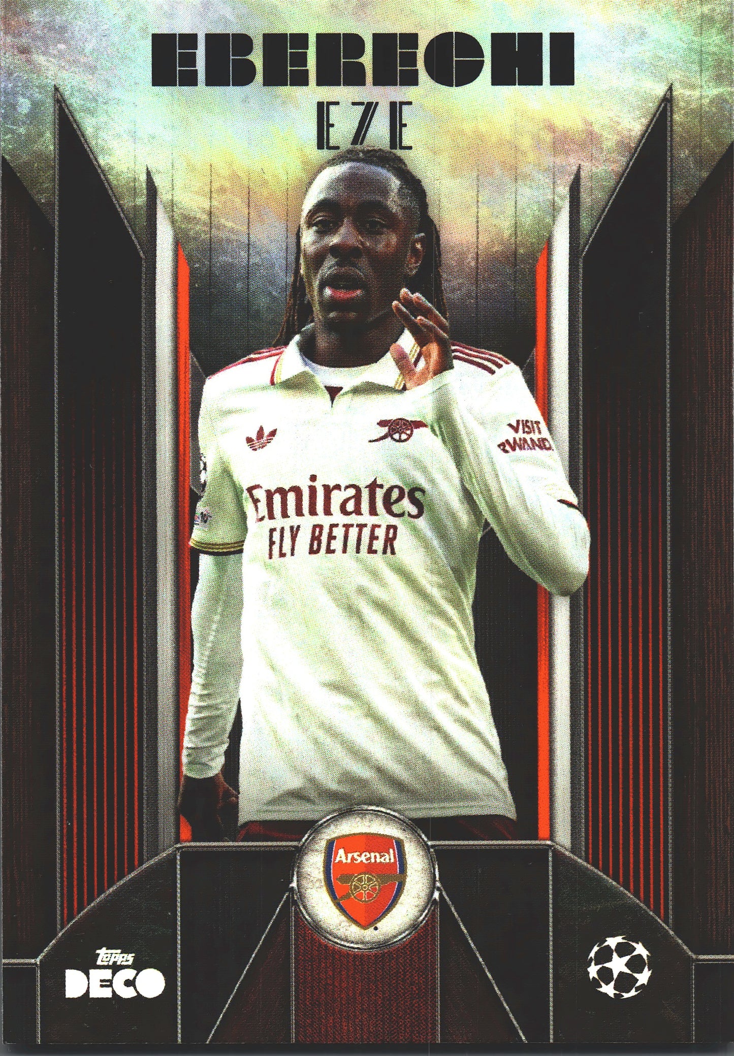 2025 Topps Deco UCC Current Stars Eberechi Eze Arsenal