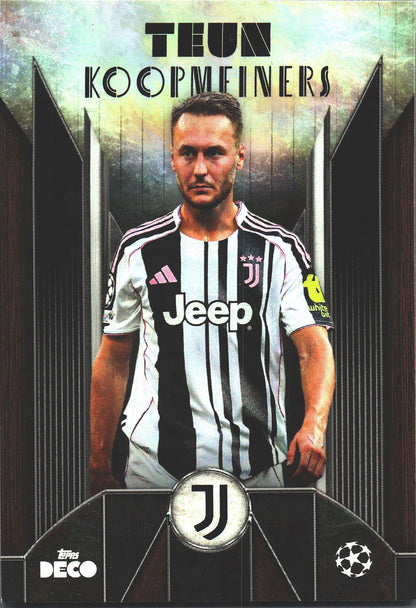 2025 Topps Deco UCC Current Stars Teun Koopmeiners Juventus