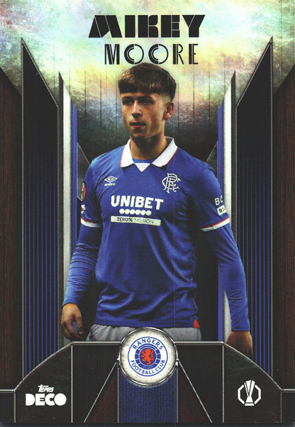 2025 Topps Deco UCC Current Stars Mikey Moore RC Rangers