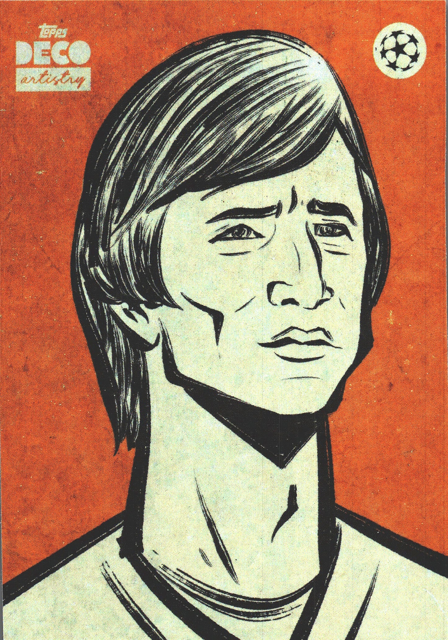 2025 Topps Deco UCC Artistry Johan Cruyff Ajax