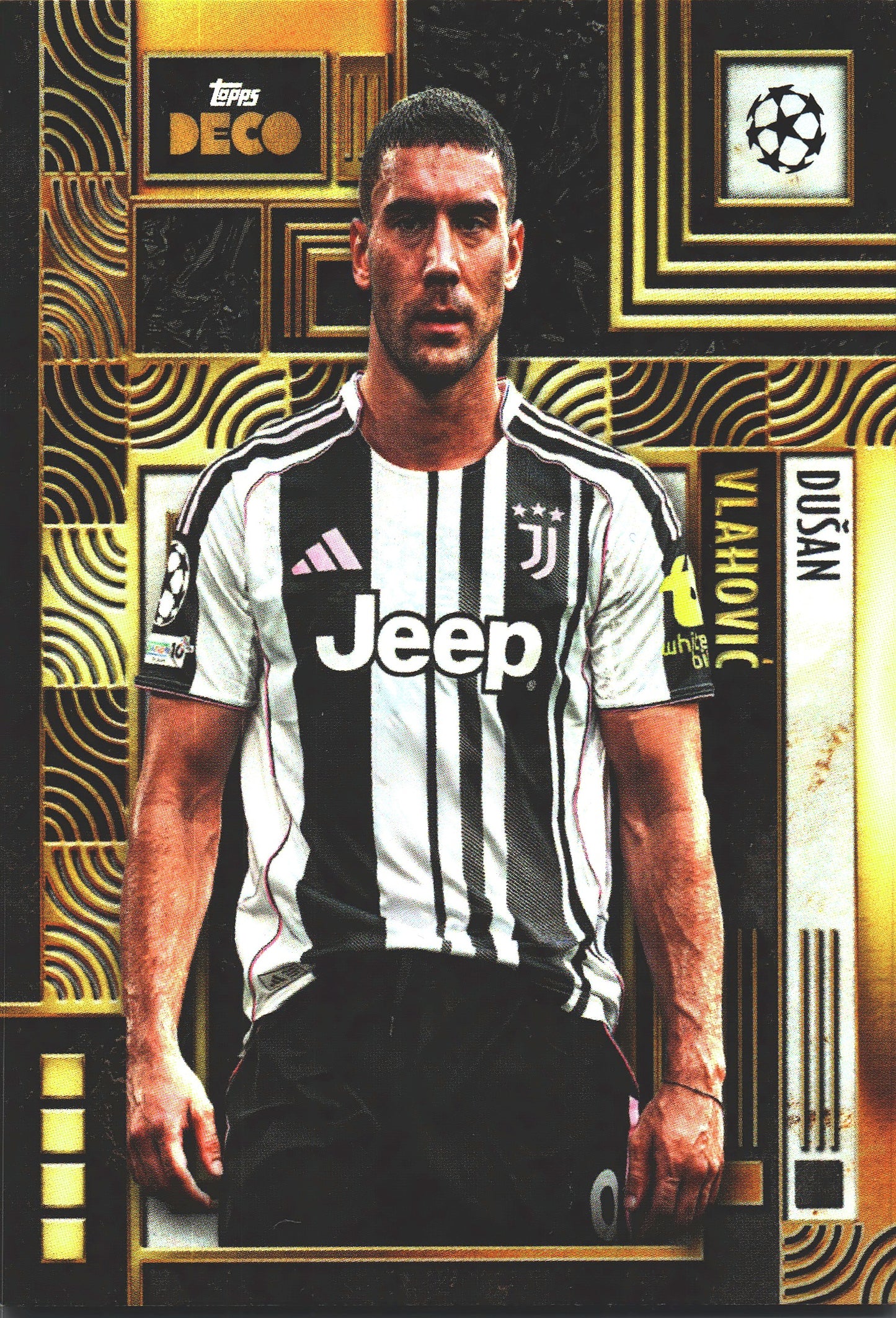 2025 Topps Deco UCC Current Stars Dusan Vlahovic Juventus