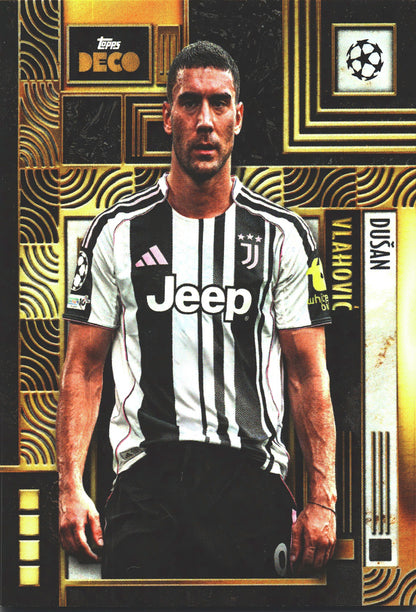 2025 Topps Deco UCC Current Stars Dusan Vlahovic Juventus