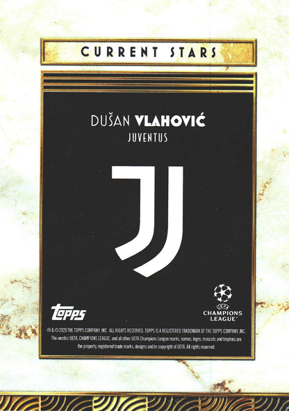 2025 Topps Deco UCC Current Stars Dusan Vlahovic Juventus