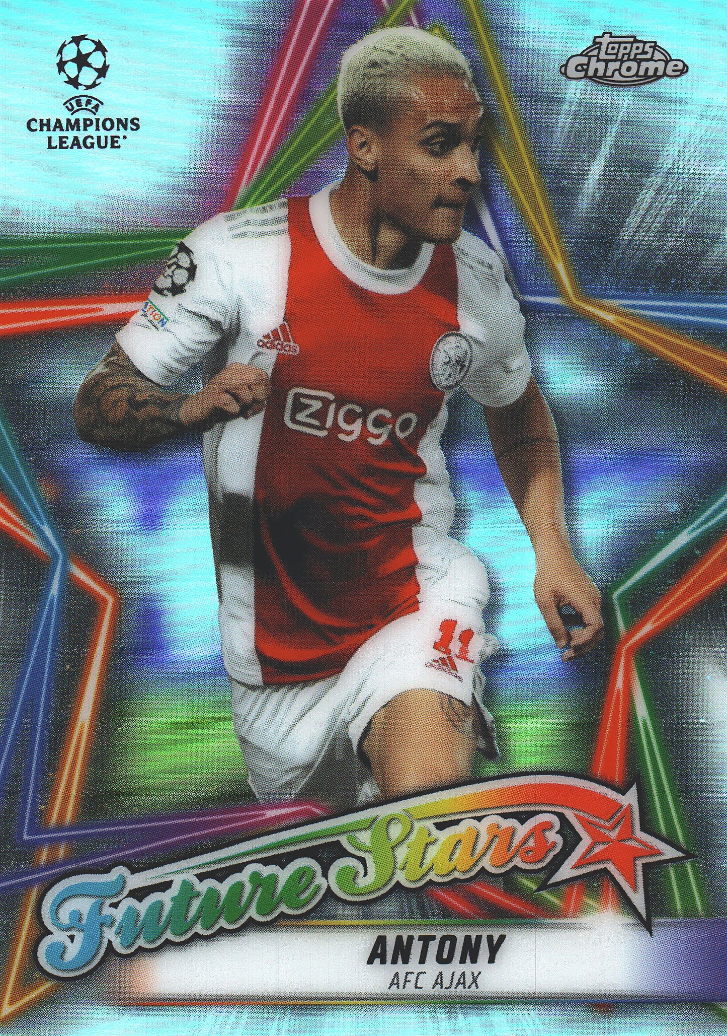 2021 Topps Chrome UCC Future Stars Antony #FS-6 Ajax