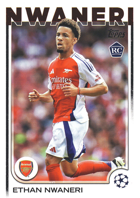 2024 Topps UCC Ethan Nwaneri RC #158 Arsenal