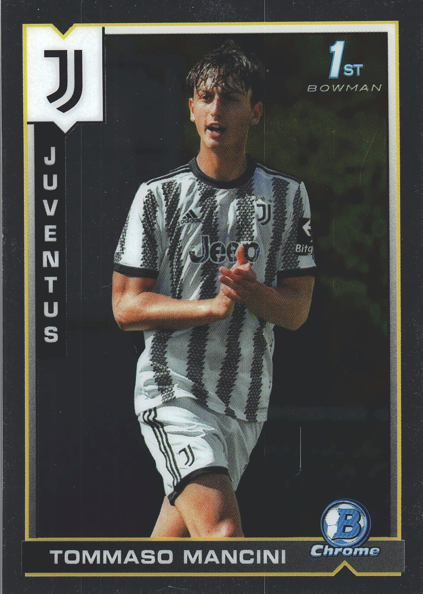 2022 Topps Chrome Juventus Tommaso Mancini 1st Bowman #62 Juventus